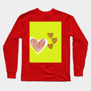 heart design Long Sleeve T-Shirt
